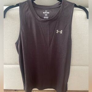 er Armour Charcoal Grey Sleeveless Training Tank - Size XS